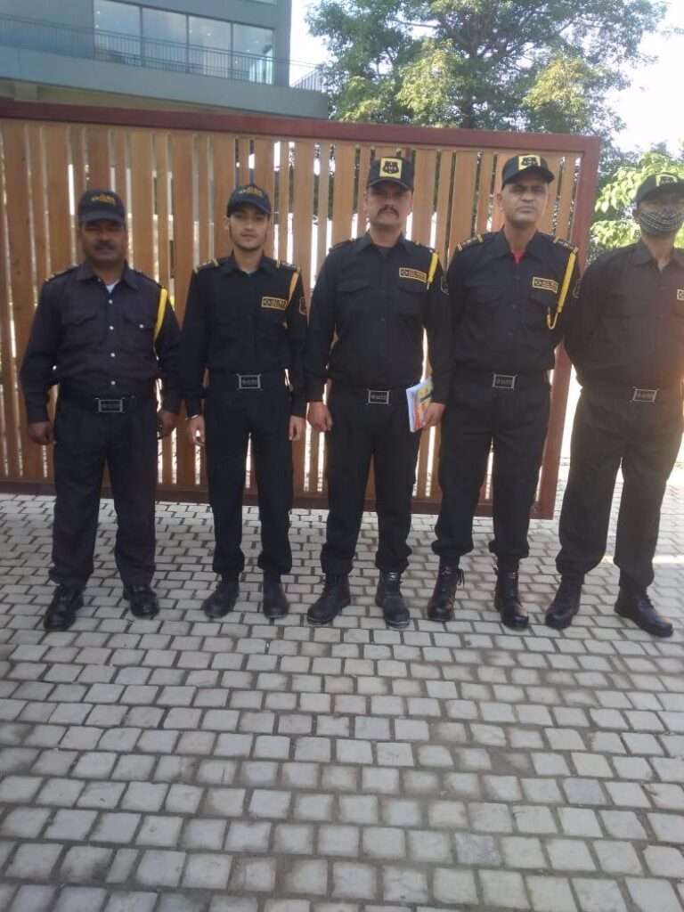 five AMS Security bodyguards